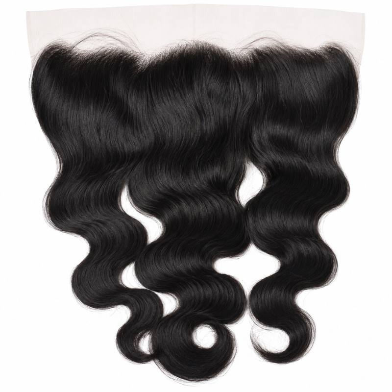 Jet Black Body Wave 13x4 HD Lace Frontal - GLAMIRA HAIR BEAUTY