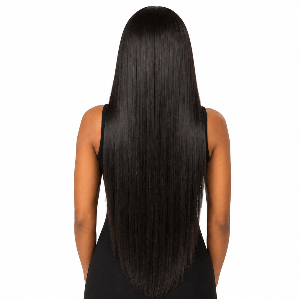 Straight 13x6 HD Lace Front Invisible Hairline Wig - GLAMIRA HAIR BEAUTY