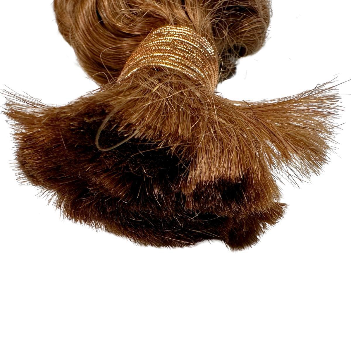 Auburn Deep Wave Bulk Human Hair Extensions - GLAMIRA HAIR BEAUTY