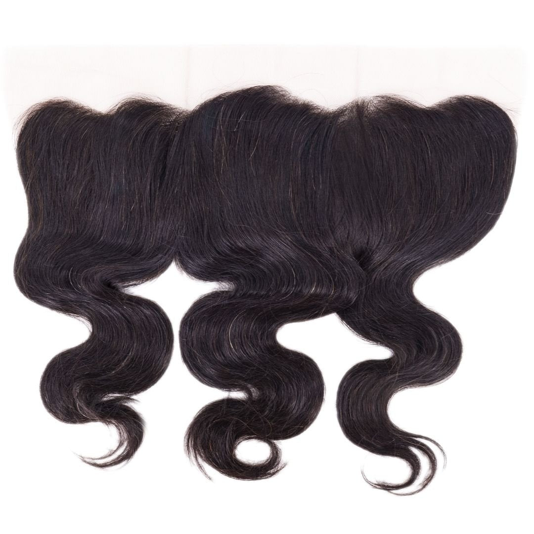 Brazilian Body Wave Frontal 13x4 Transparent Lace - GLAMIRA HAIR BEAUTY