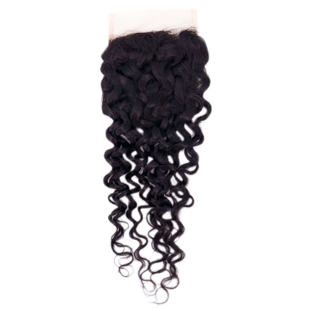 Spanish Wave 4x4 Closure - GLAMIRA HAIR BEAUTY