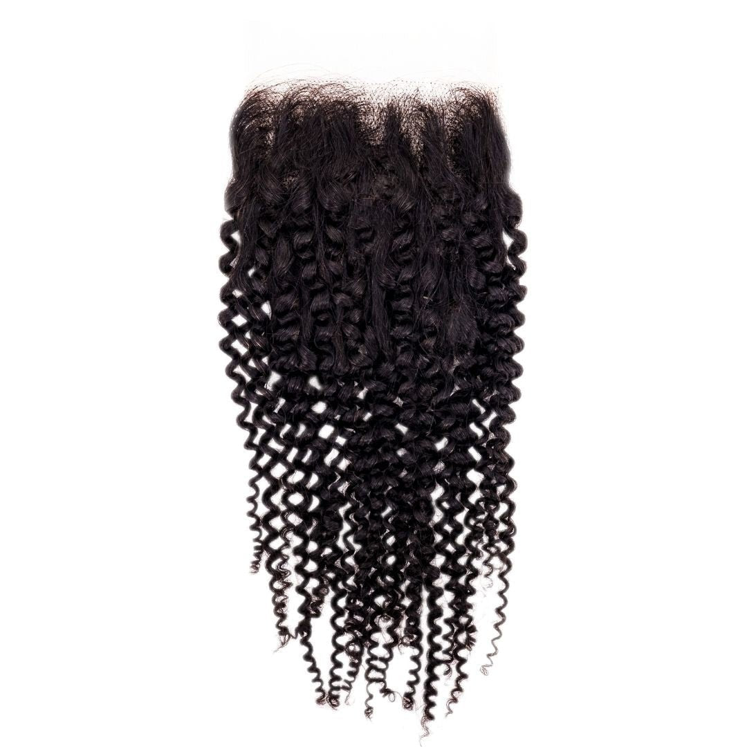 Afro Kinky Curly Closure - GLAMIRA HAIR BEAUTY
