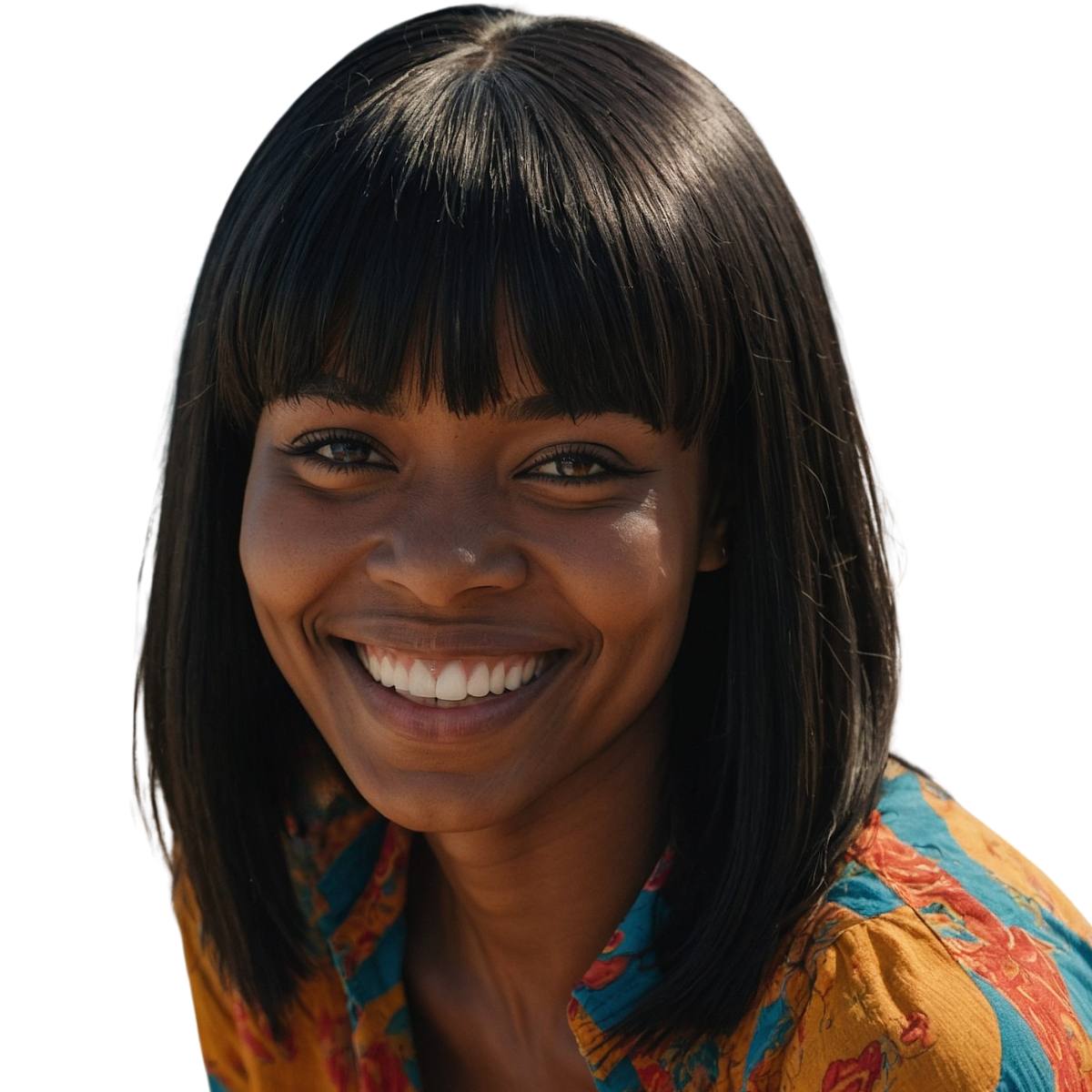 Straight Bang bob Wig - GLAMIRA HAIR BEAUTY