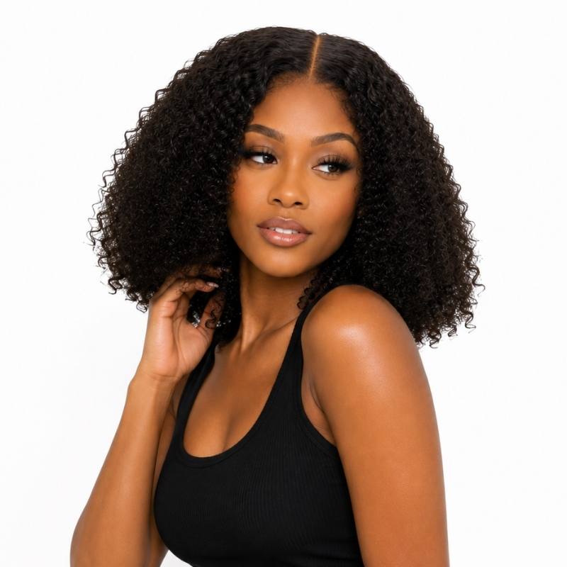 Coffee 13x4 Transparent Lace Front Bob Wig - GLAMIRA HAIR BEAUTY