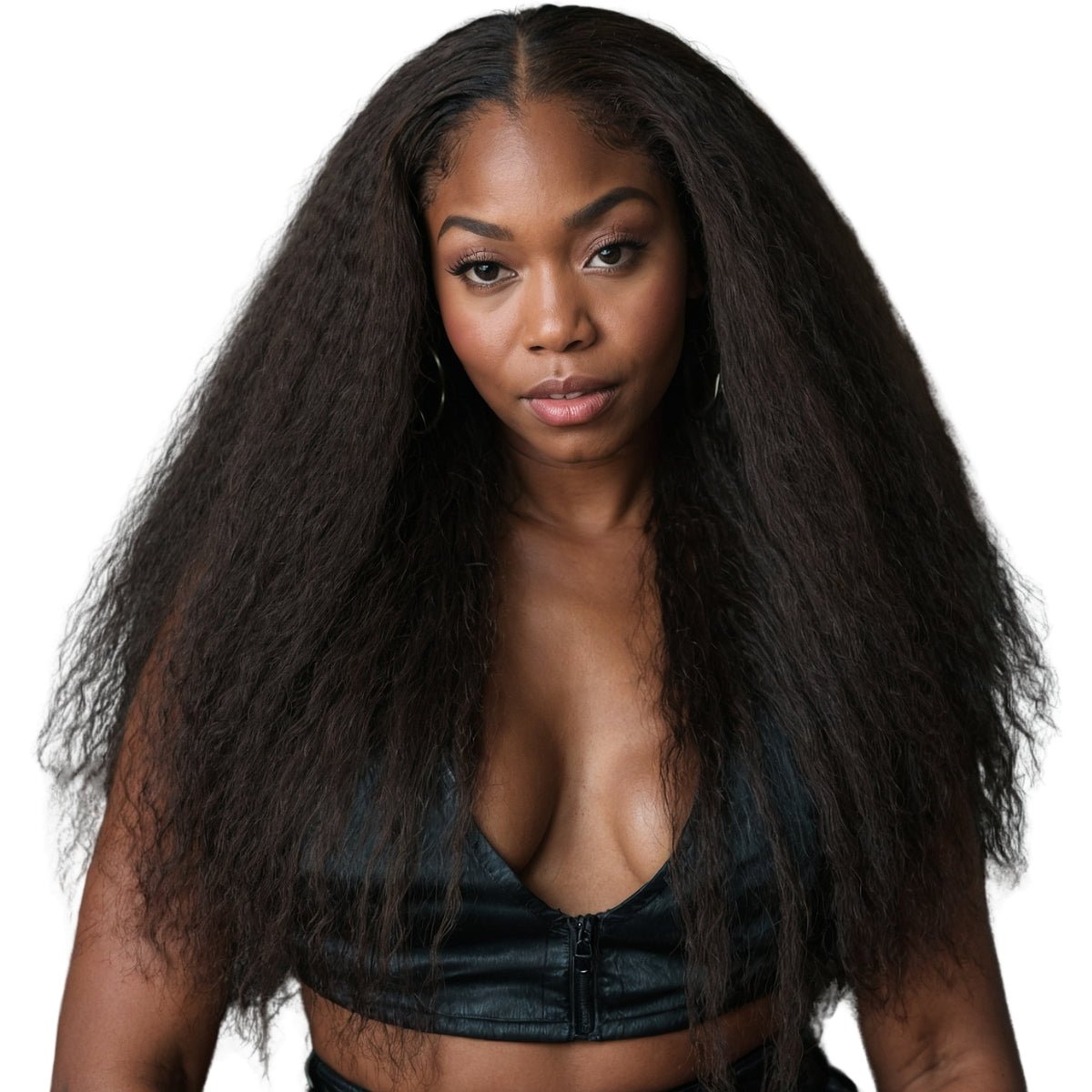 Brazilian Kinky Straight U-Part Wig - GLAMIRA HAIR BEAUTY