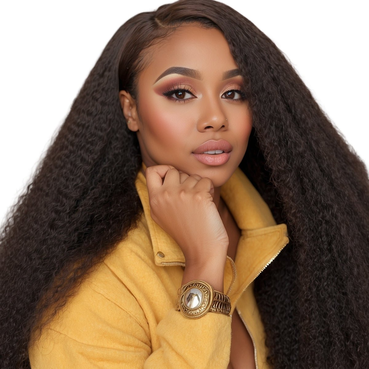 Brazilian Kinky Straight Hair - GLAMIRA HAIR BEAUTY