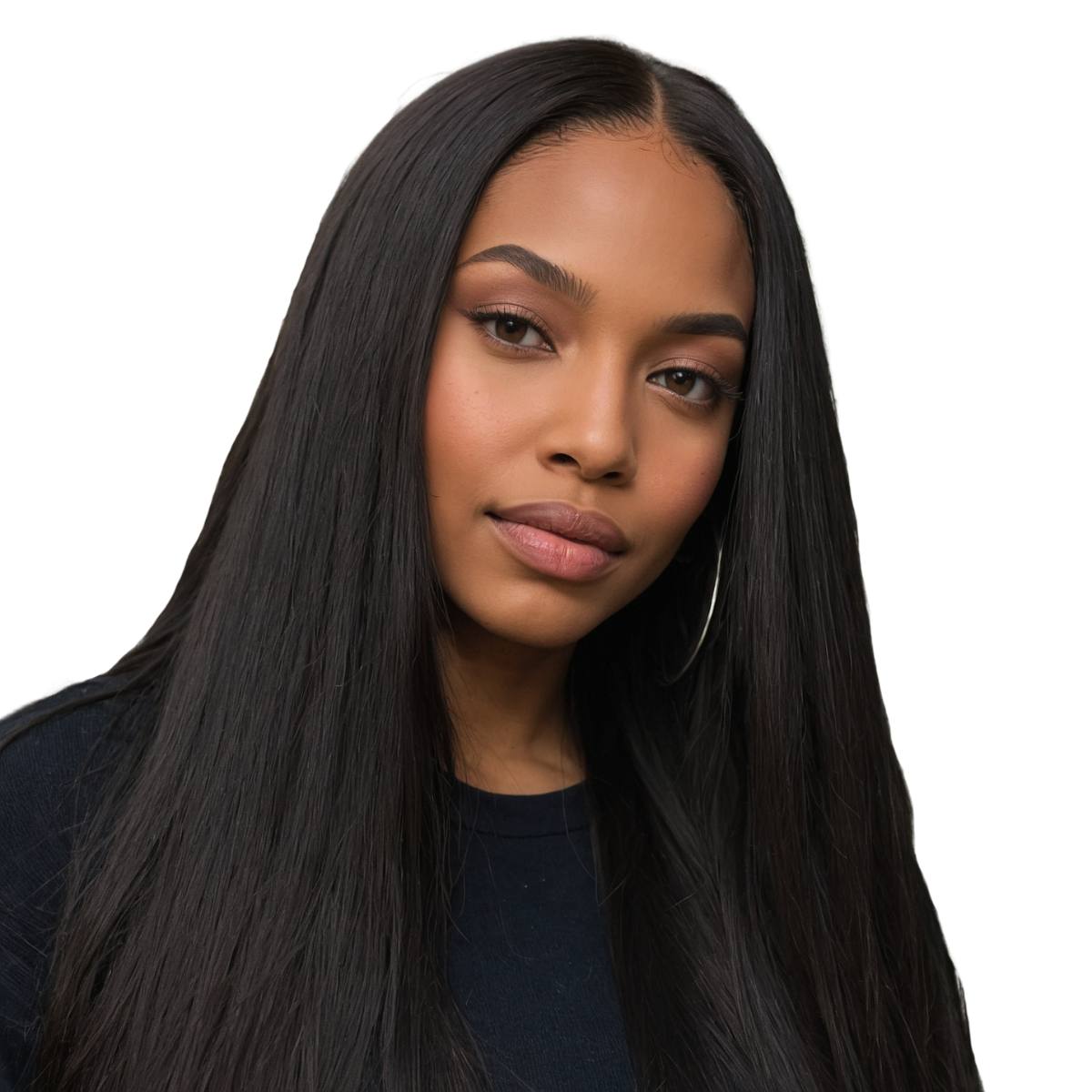 HD Straight 13x4 Lace Front Wig - GLAMIRA HAIR BEAUTY