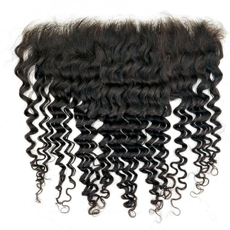Brazilian Deep Wave 13x6 HD Frontal - GLAMIRA HAIR BEAUTY