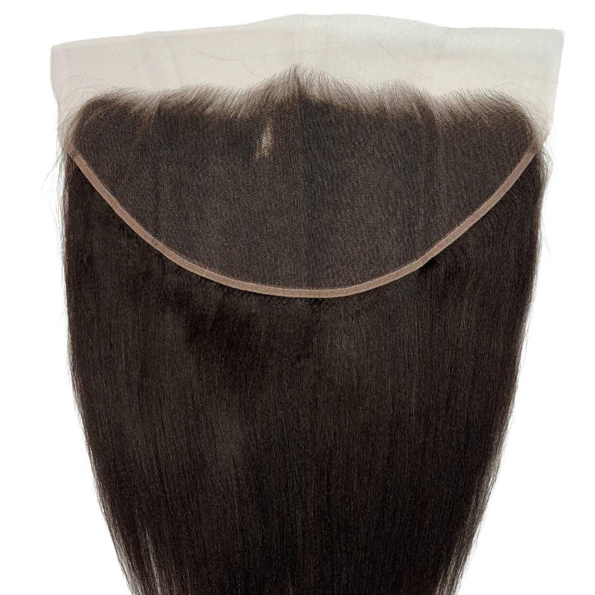 Yaki Straight 13x6 HD Lace Frontal - GLAMIRA HAIR BEAUTY