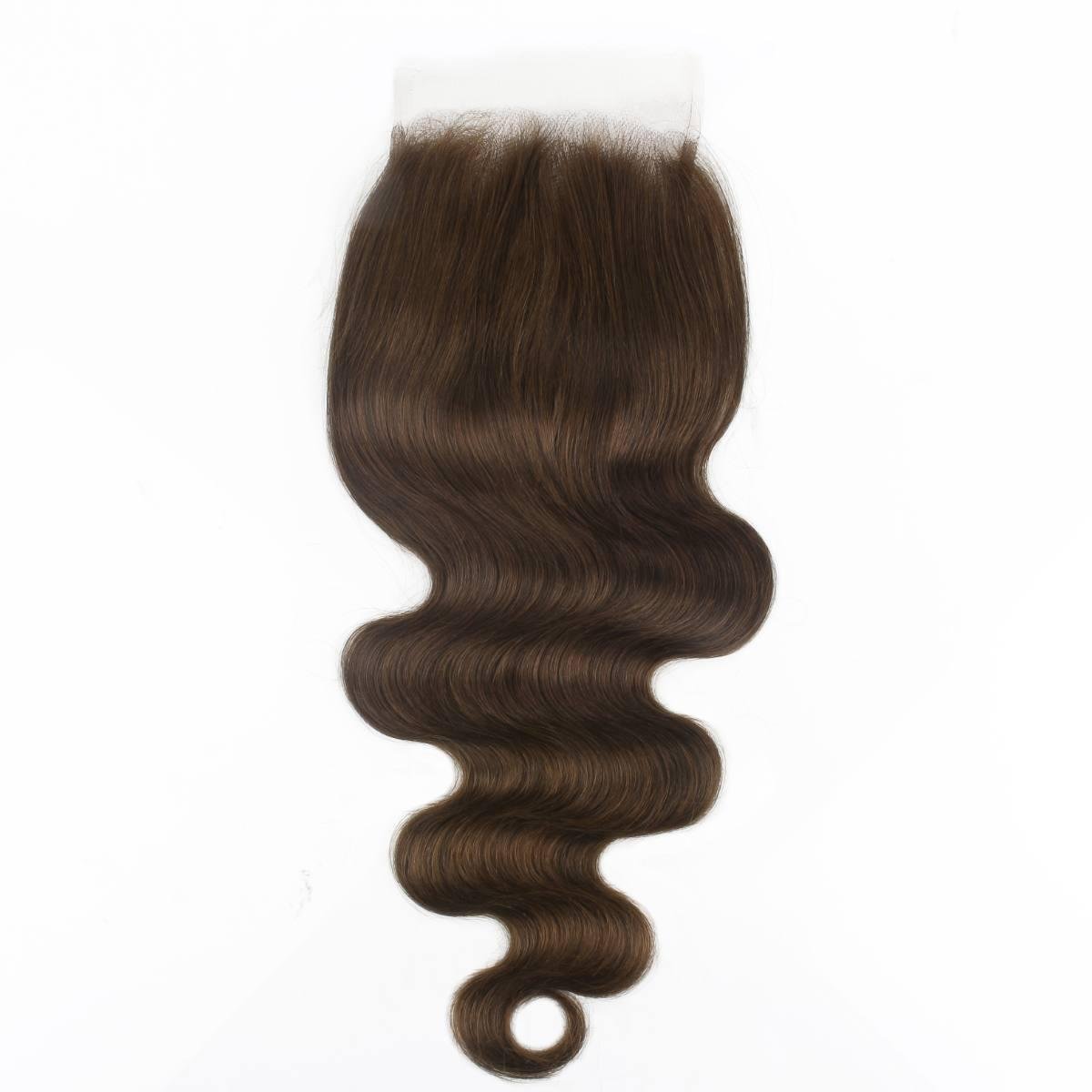 Medium Brown Body Wave 5x5 HD Closure - GLAMIRA HAIR BEAUTY