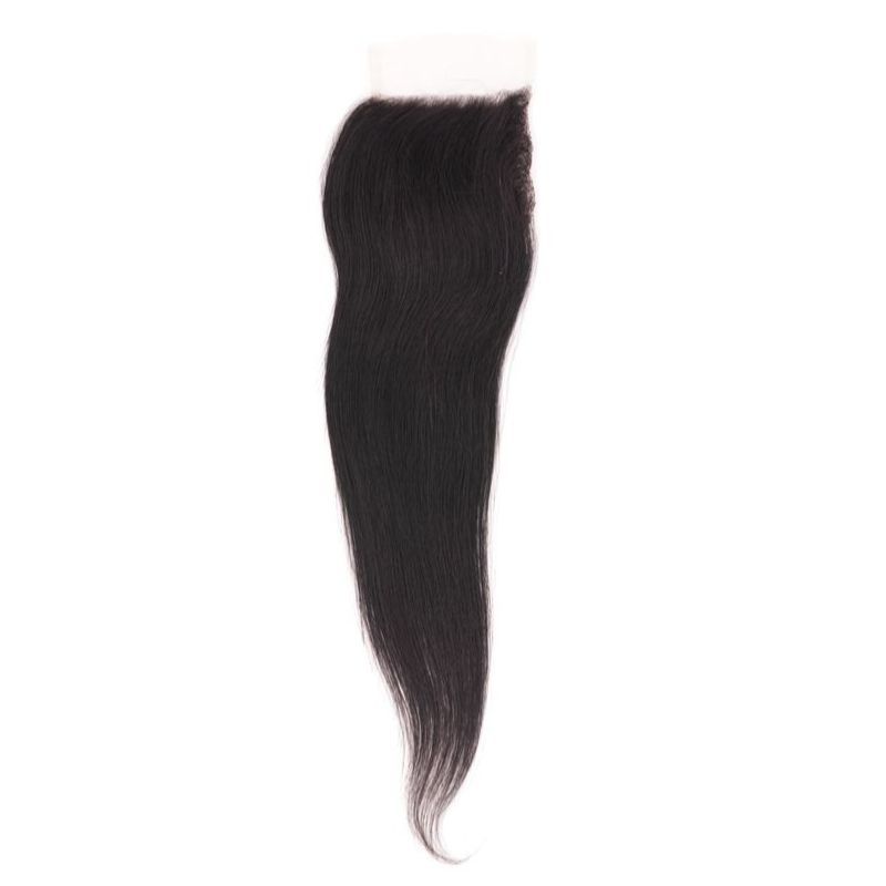 Brazilian Silky Straight 4x4 HD Closure - GLAMIRA HAIR BEAUTY
