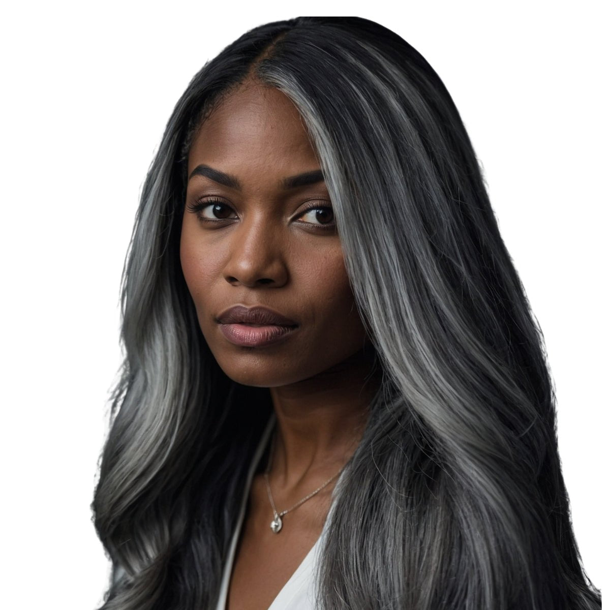 Vietnamese Natural Gray Hair Extensions - GLAMIRA HAIR BEAUTY