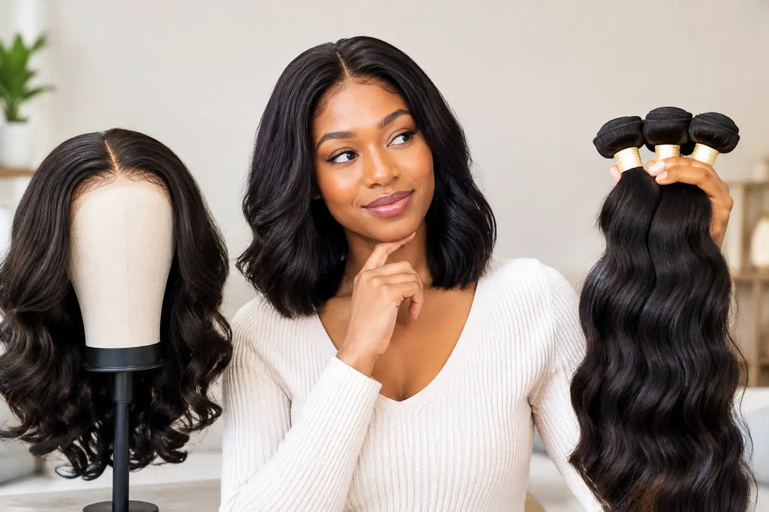 Wig or Bundles for Beginners: Which Fits You? - GLAMIRA HAIR BEAUTY