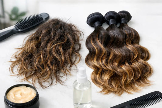 How to Revive Dry Bundles and Restore Shine - GLAMIRA HAIR BEAUTY