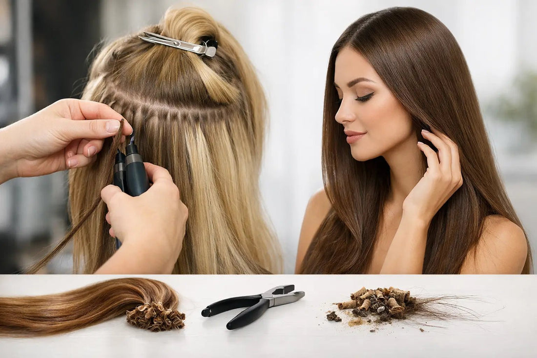 Fusion Hair Extensions Pros and Cons - GLAMIRA HAIR BEAUTY