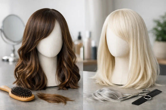 Human Hair Wigs vs Synthetic: Which Wins? - GLAMIRA HAIR BEAUTY