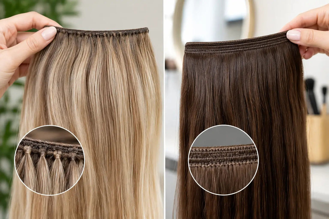 Hand Tied Versus Machine Wefts: Which Wins? - GLAMIRA HAIR BEAUTY