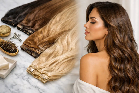 Natural Human Hair Extensions That Look Luxe - GLAMIRA HAIR BEAUTY