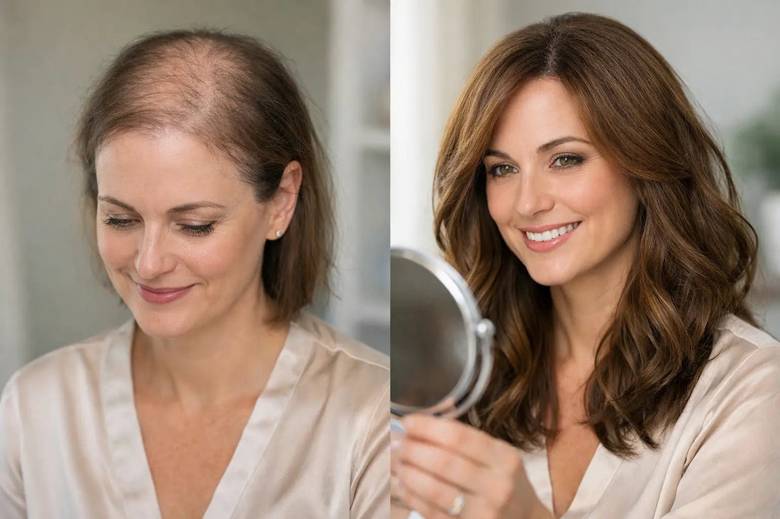 Wig Transformation Before After That Looks Real - GLAMIRA HAIR BEAUTY