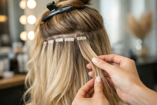 Why Do Tape Ins Slip? Keep Your Glam Secure - GLAMIRA HAIR BEAUTY
