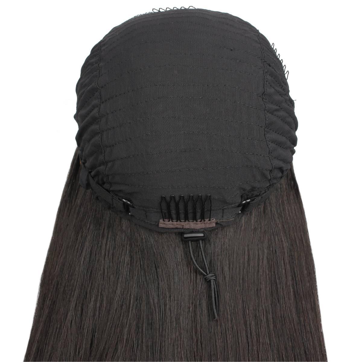 Yaki Straight Half Wig - GLAMIRA HAIR BEAUTY