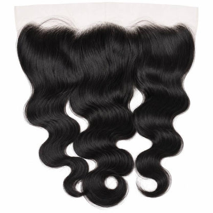 Jet Black Body Wave 13x4 HD Lace Frontal - GLAMIRA HAIR BEAUTY