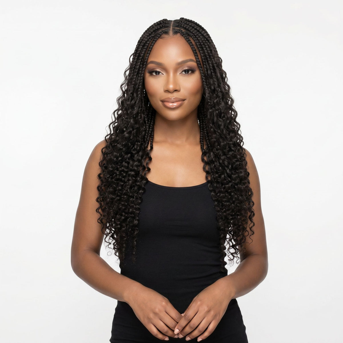 16" Burmese Curly Feather Crochet - GLAMIRA HAIR BEAUTY