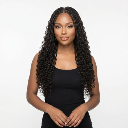 16" Burmese Curly Feather Crochet - GLAMIRA HAIR BEAUTY