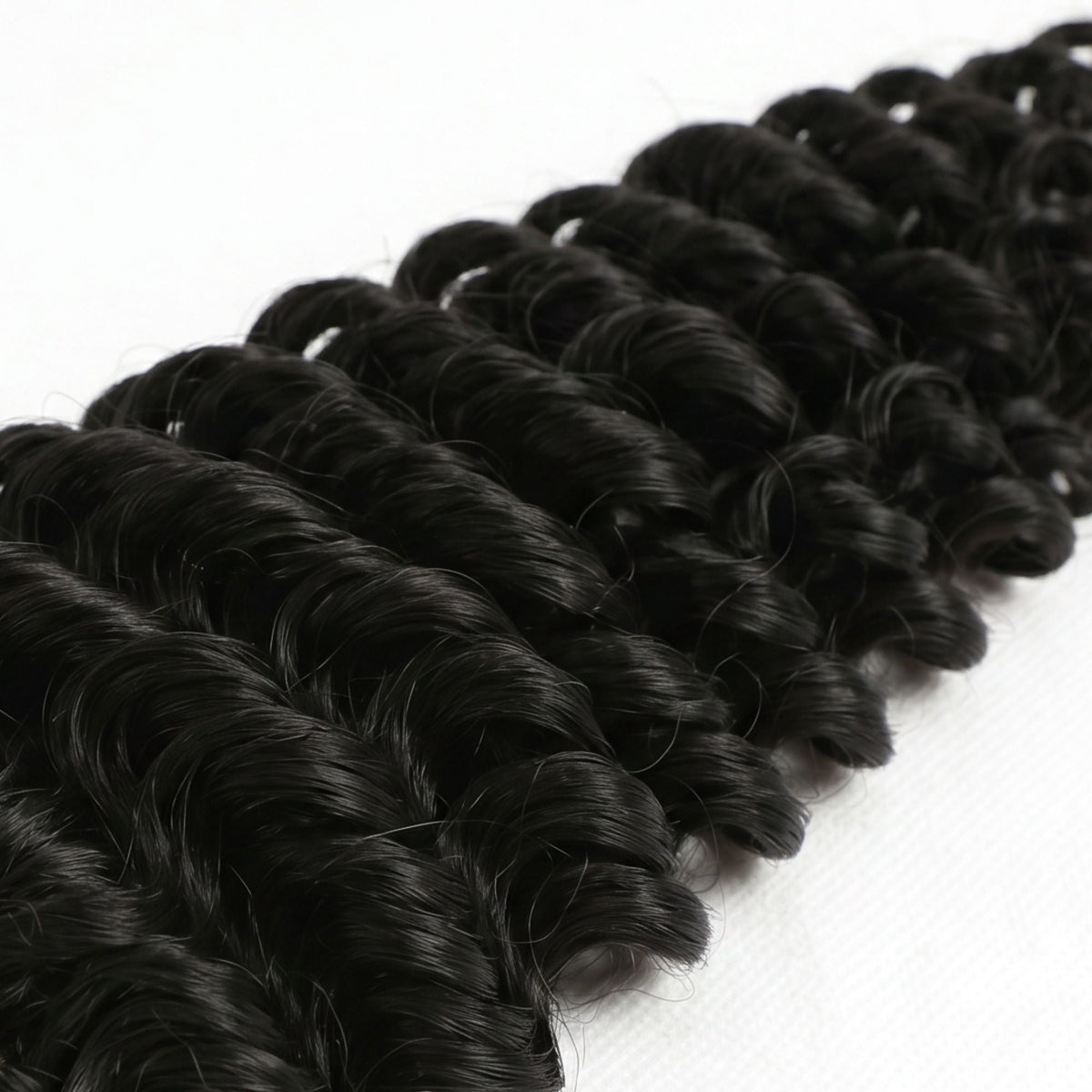16" Deep Wave Feather Crochet - GLAMIRA HAIR BEAUTY