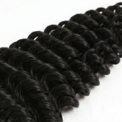 16" Deep Wave Feather Crochet - GLAMIRA HAIR BEAUTY