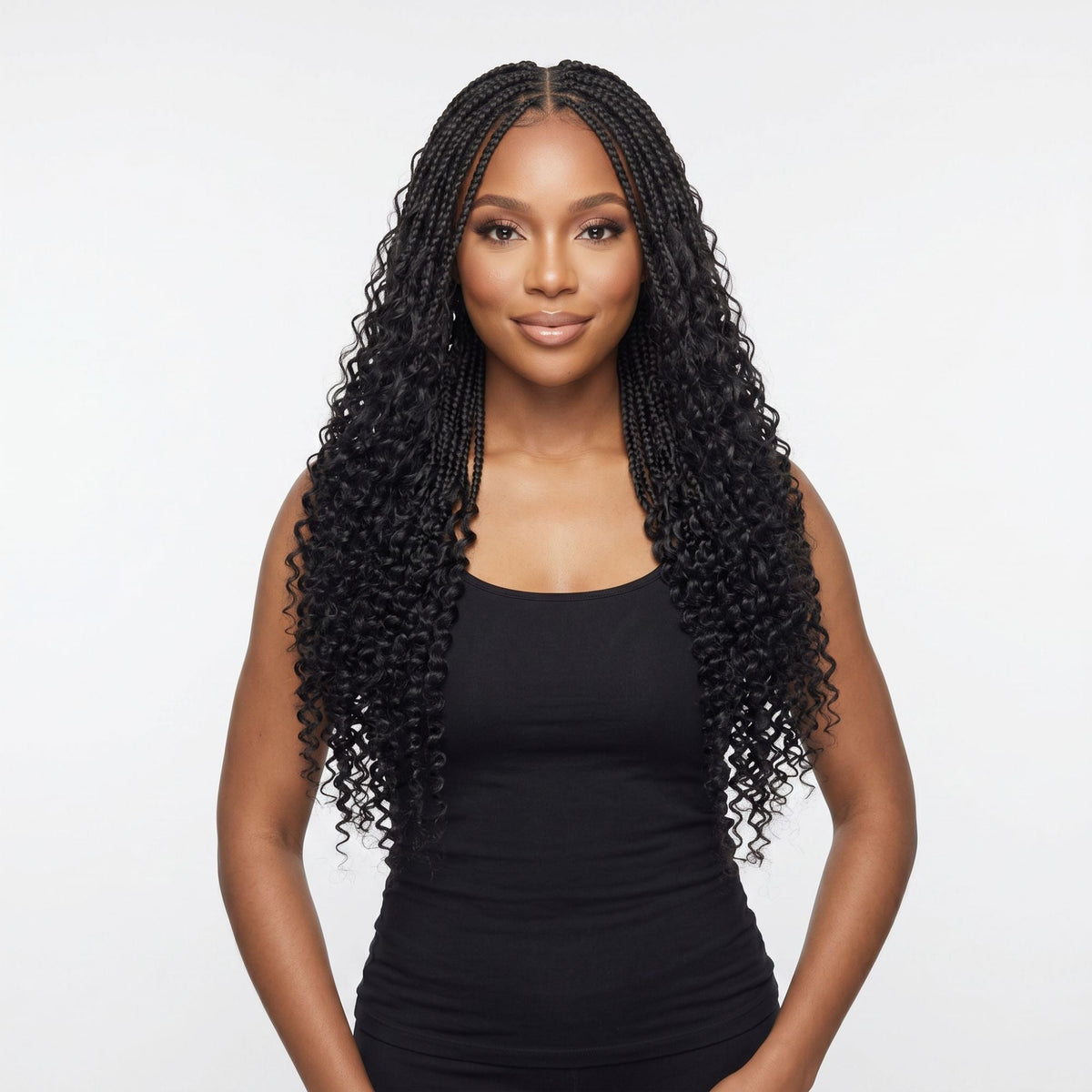 16" Kinky Curly Feather Crochet - GLAMIRA HAIR BEAUTY
