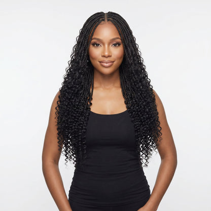 16" Kinky Curly Feather Crochet - GLAMIRA HAIR BEAUTY