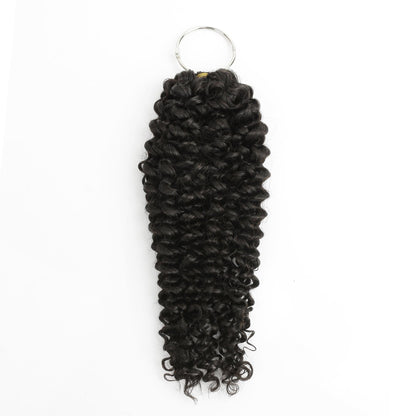 16" Kinky Curly Feather Crochet - GLAMIRA HAIR BEAUTY