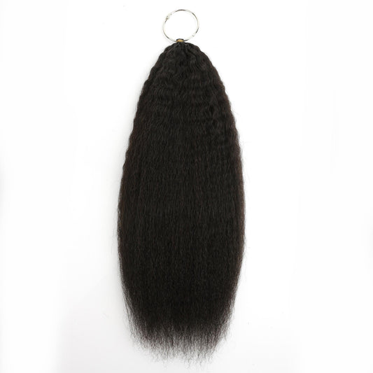 16" Kinky Straight Feather Crochet - GLAMIRA HAIR BEAUTY