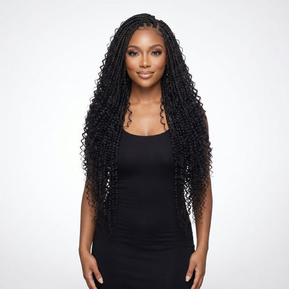 20" Kinky Curly Feather Crochet