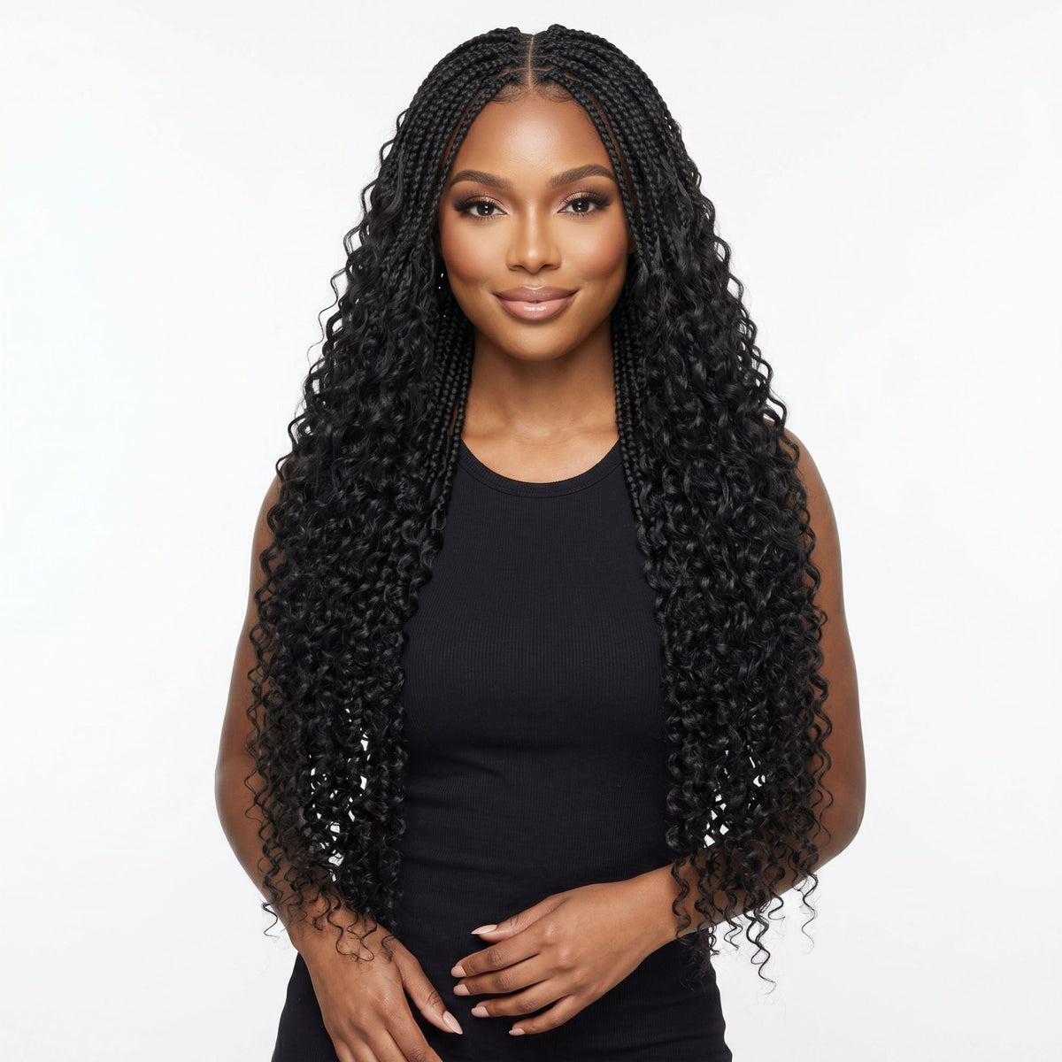 20" Water Wave Feather Crochet - GLAMIRA HAIR BEAUTY