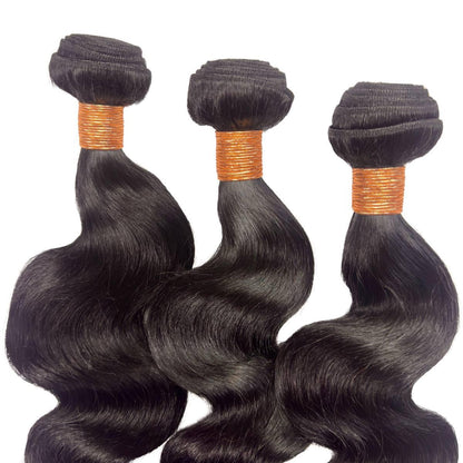 Jet Black Body Wave Bundle Deals