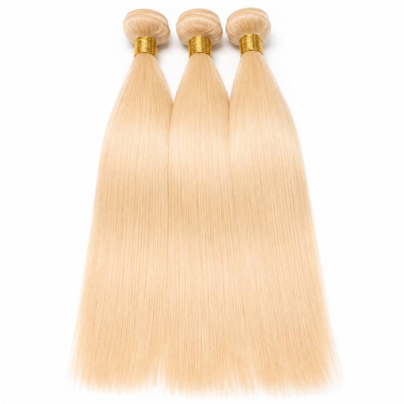 Blonde Straight Human Hair Bundle Deal - GLAMIRA HAIR BEAUTY