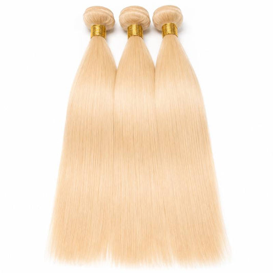 Blonde Straight Human Hair Bundle Deal - GLAMIRA HAIR BEAUTY