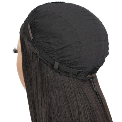 Yaki Straight Half Wig - GLAMIRA HAIR BEAUTY