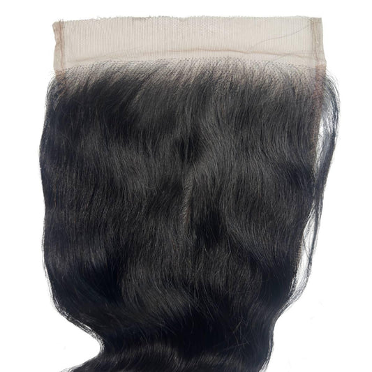 Jet Black Body Wave 6x6 HD Lace Closure - GLAMIRA HAIR BEAUTY