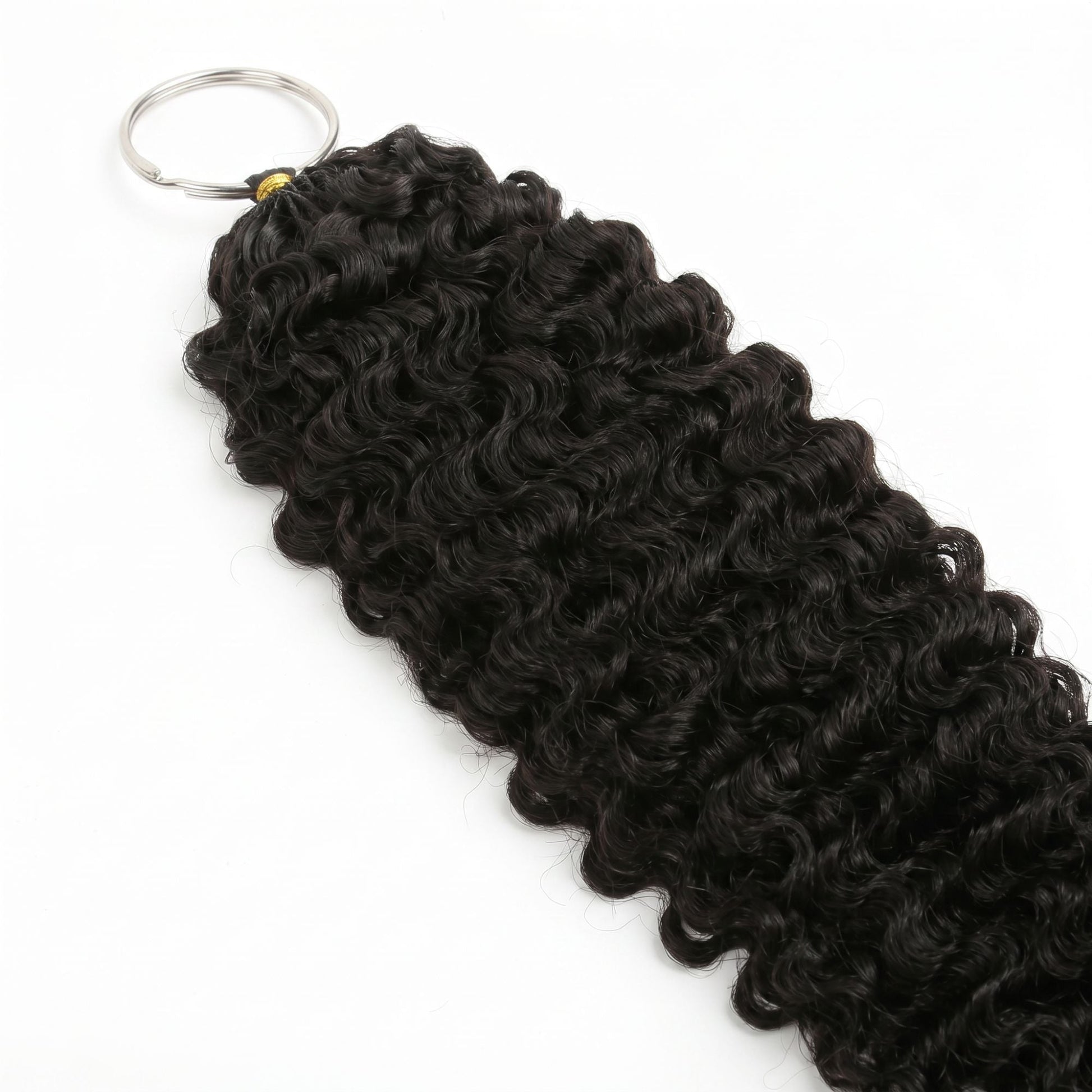 20" Burmese Curly Feather Crochet