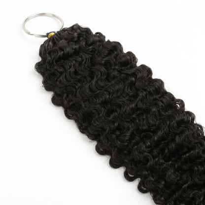 20" Burmese Curly Feather Crochet
