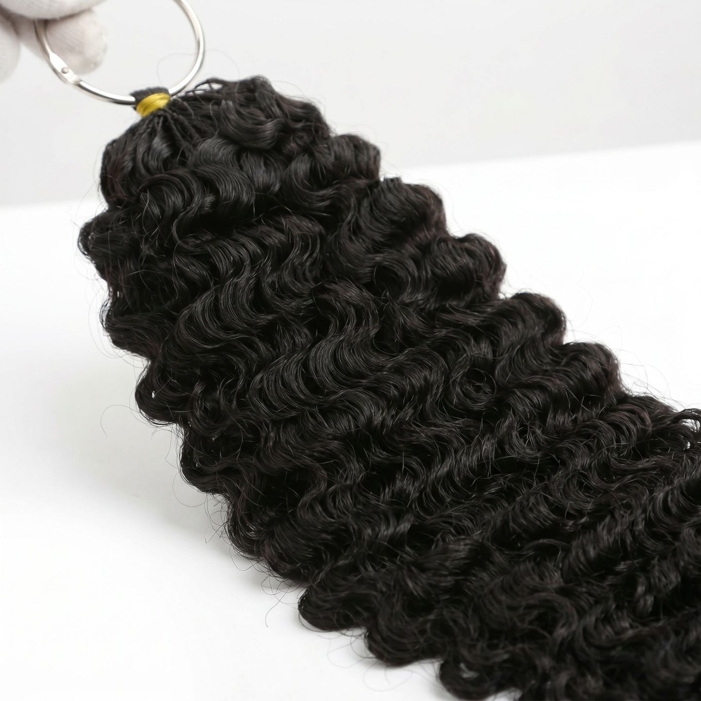 20" Burmese Curly Feather Crochet