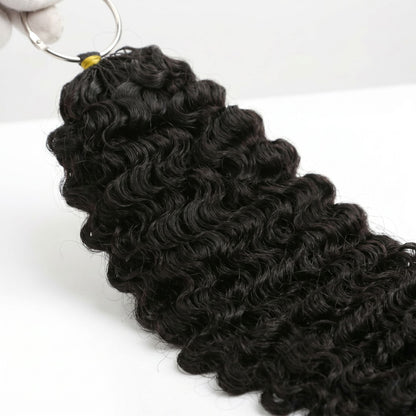 20" Burmese Curly Feather Crochet