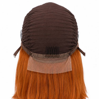 Cinnamon 13x4 Transparent Lace Front Bob Wig - GLAMIRA HAIR BEAUTY