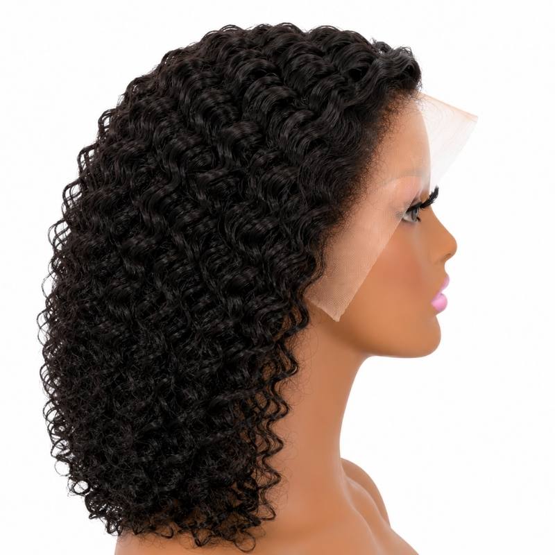 Coffee 13x4 Transparent Lace Front Bob Wig - GLAMIRA HAIR BEAUTY