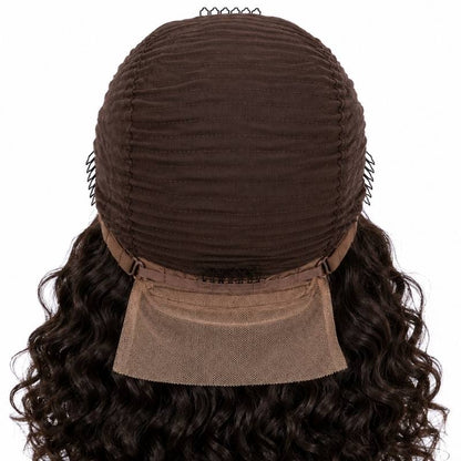 Coffee 13x4 Transparent Lace Front Bob Wig - GLAMIRA HAIR BEAUTY