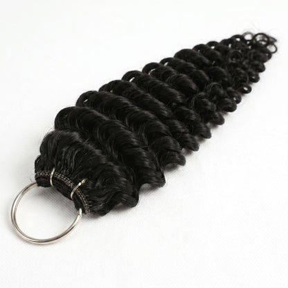 20" Deep Wave Feather Crochet