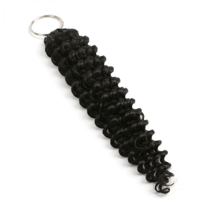 20" Deep Wave Feather Crochet